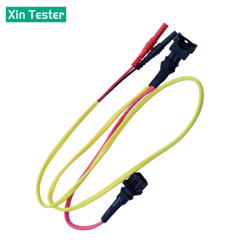 

Тестер Xin HT301, автомобильные датчики, 2-контактный разъемный провод, инструмент обнаружения сигнала свинца для диагностического осциллографа