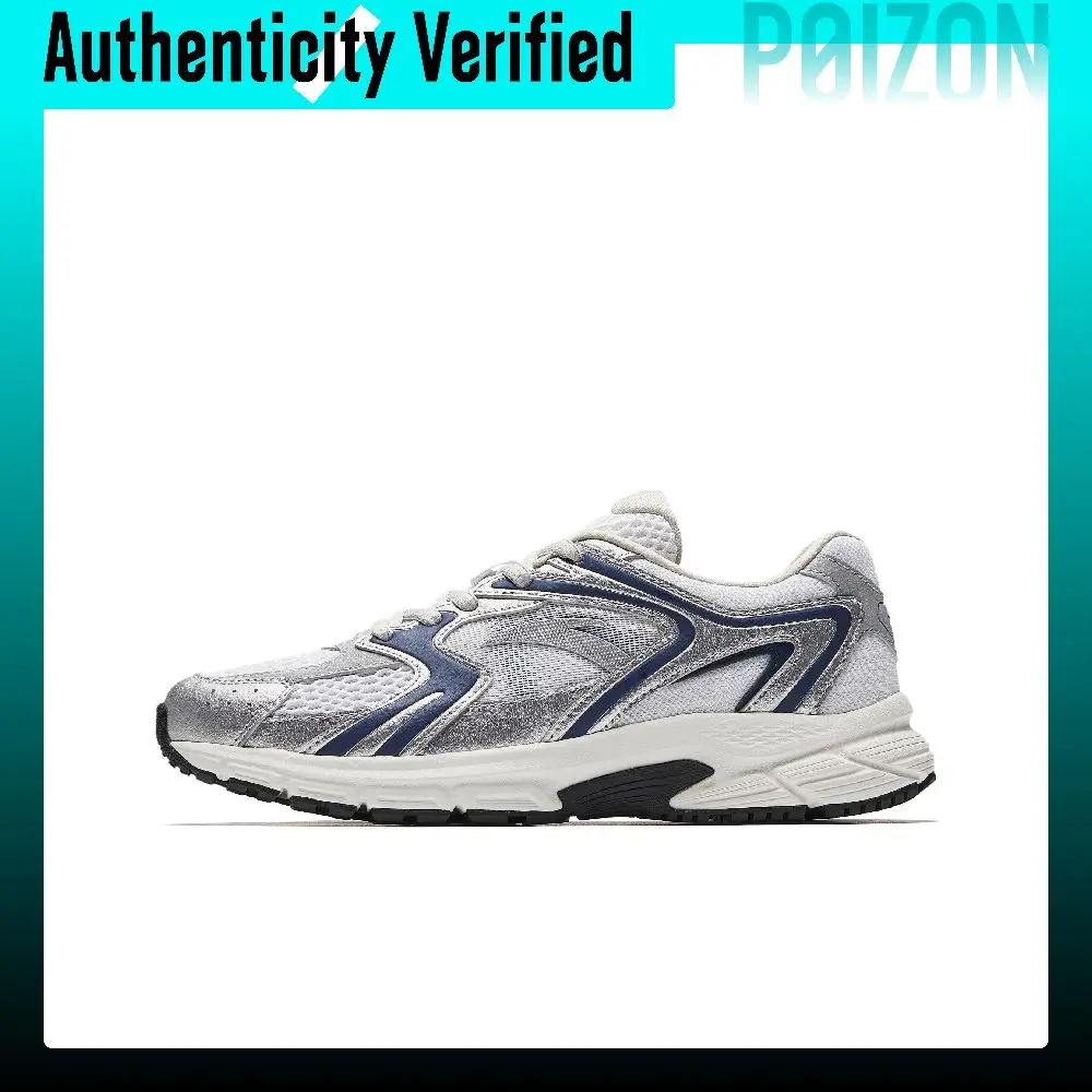 Anta Low top Casual City Commuting Running Shoes Women's White Silver Blue 922535592-5