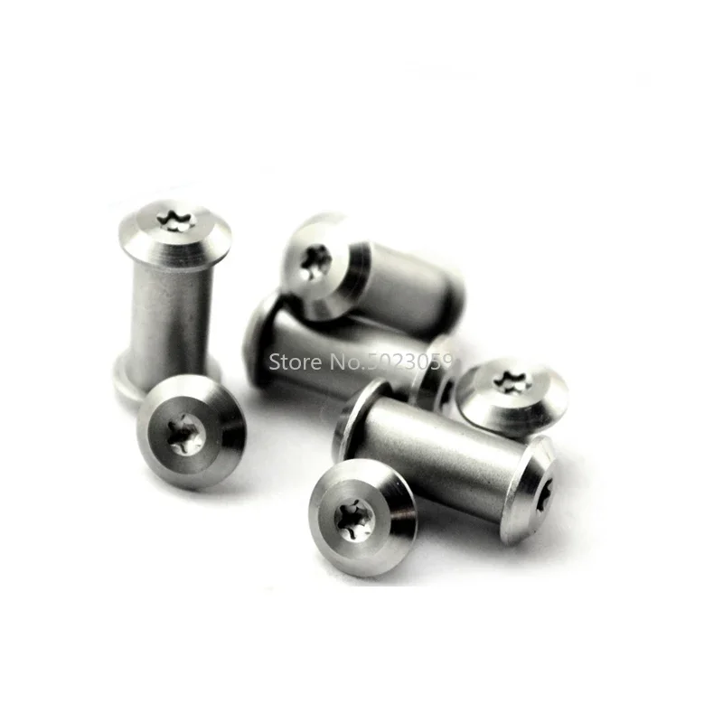 2 Chiếc DIY Dao Nữ Đinh Tán Ốc Vít Để Khóa Thép Không Gỉ Vỏ Ốc Vít Đinh Tán Tự Làm Dụng Cụ Con Quay Móng Tay