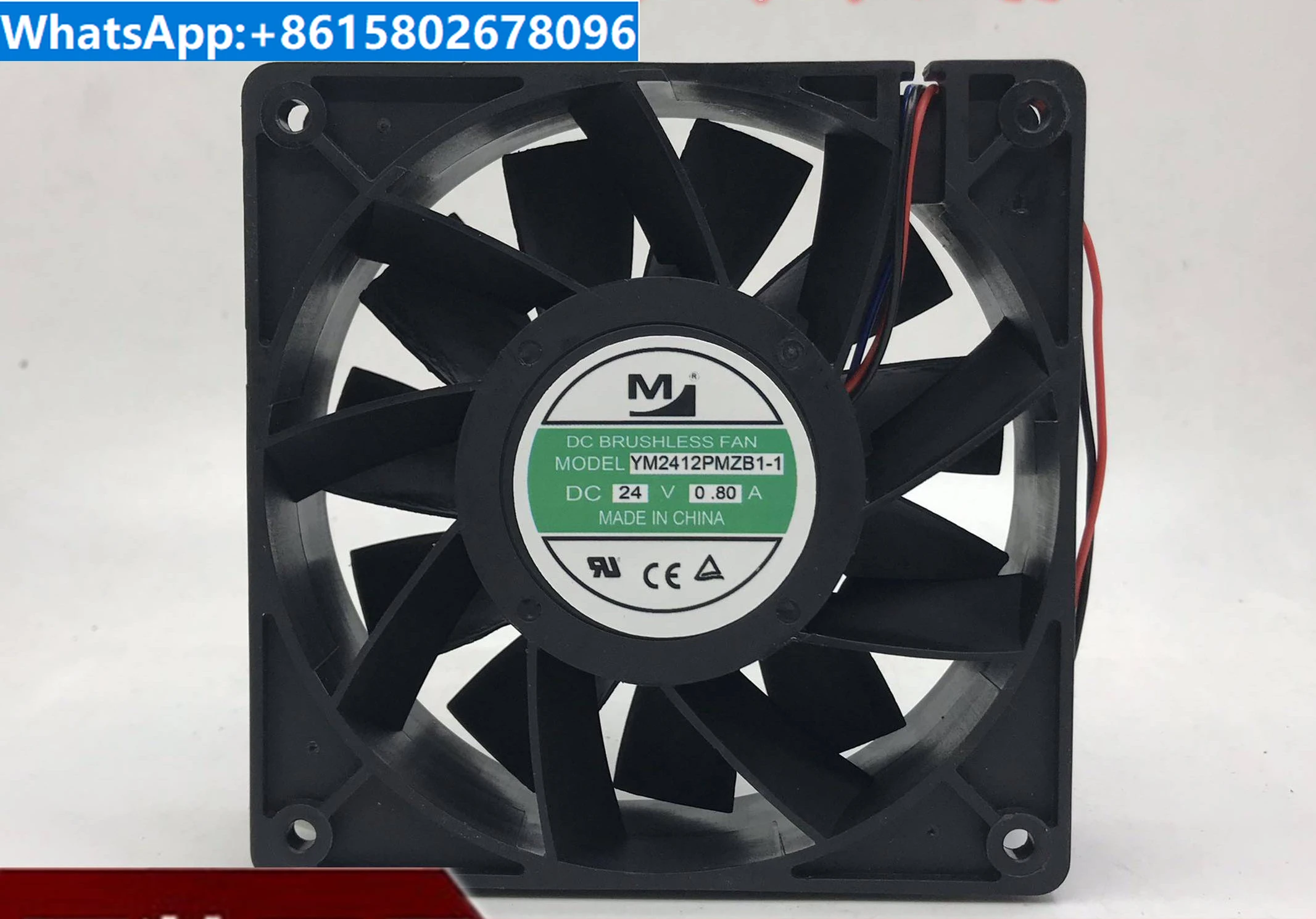 

Original genuine Yimeng YM2412PMZB1 12038 24V 0.80A 0.75A frequency converter fan