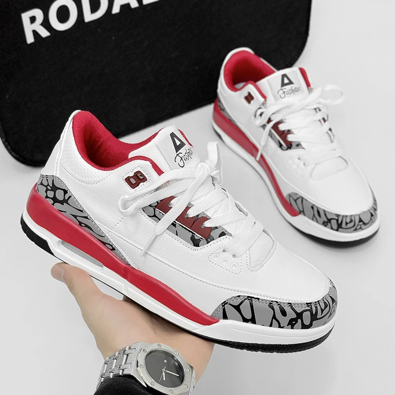 

2025 Новая удобная спортивная универсальная мужская обувь для бега контрастного цвета на воздушной подушке, дышащая и легкая