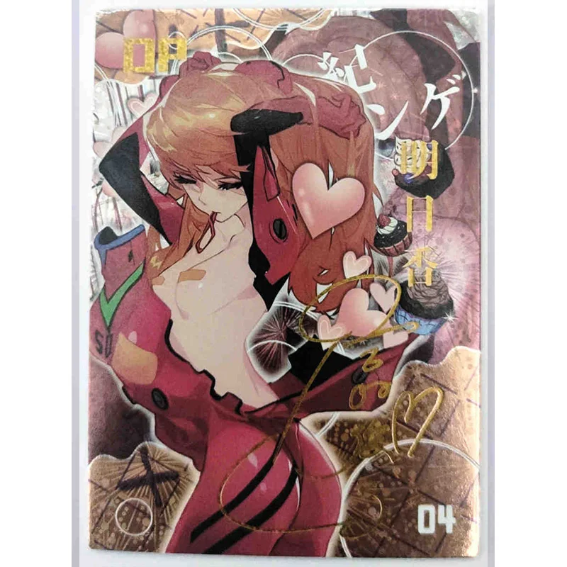 Godin Verhaal Sakurajima Mai Asuka Langley Soryu Anime Personages Zeldzame Collectie Flash Card Cartoon Speelgoed Kerstcadeau