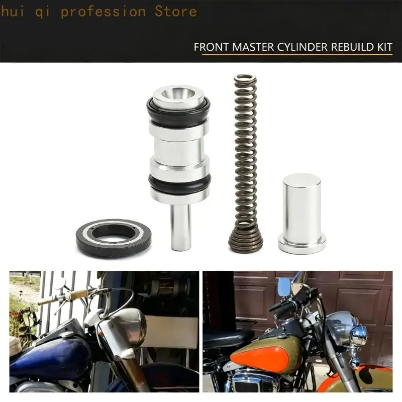 Motorrad-Vorderradbremsen-Reparatur-Umbausatz mit 4-teiligen internen Serviceteilen, Gummi- und Metallkomponentenmischung und – Detail 10