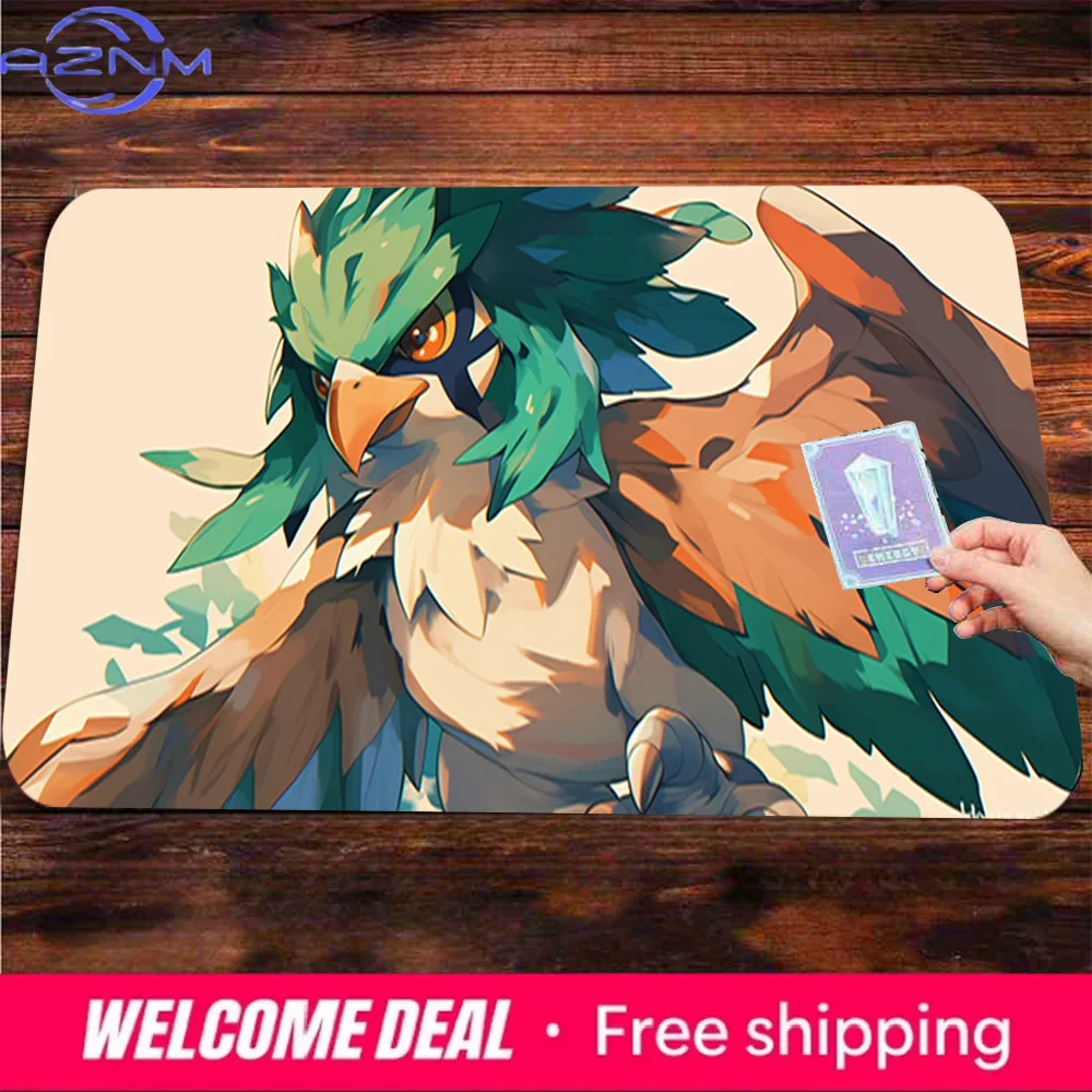 Decidueye Artistic Portrait Large Gaming Mouse Pad