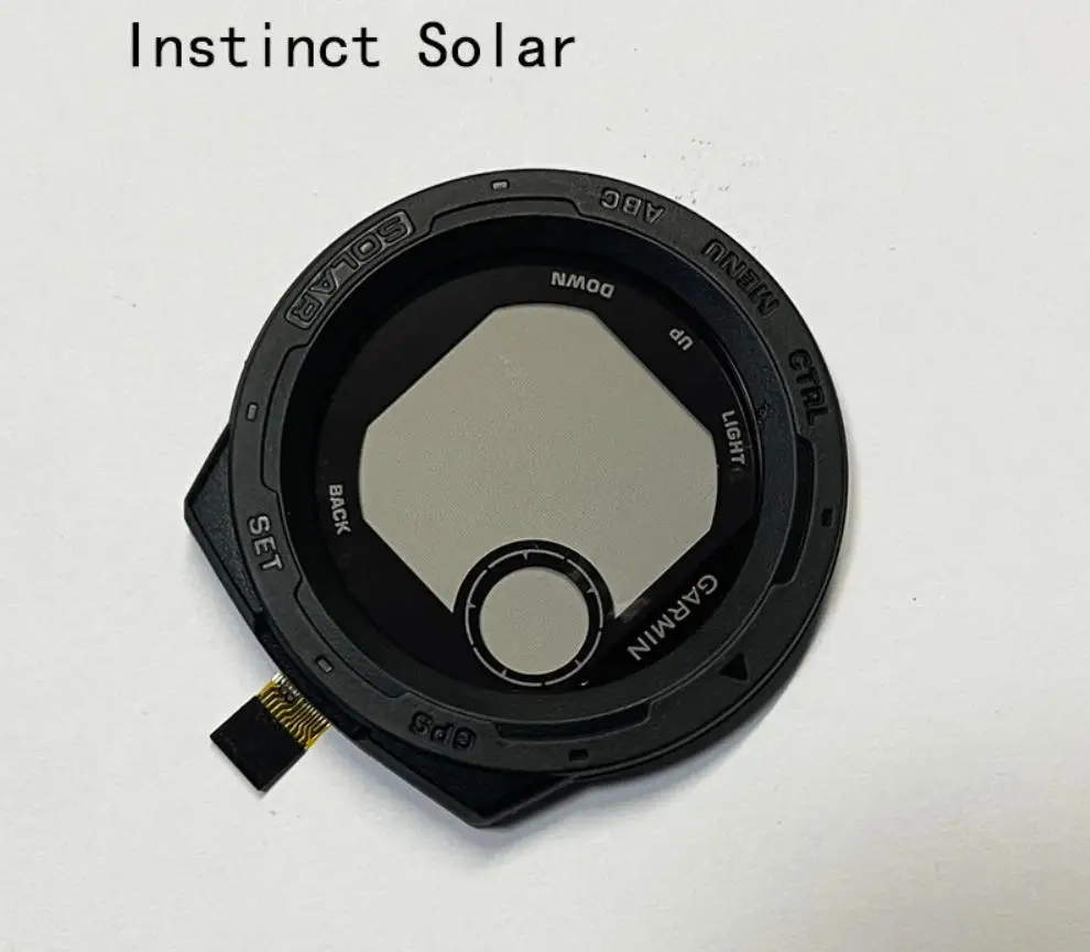 For GARMIN Instinct Solar Watch LCD Screen For Instinct Solar Tactical GPS Smart Replacement Repair Display with Frame Work OK