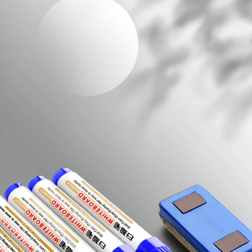 Multi Purpose Dry Erase Markers For Whiteboard Office Meeting School Teaching Erasable Ink Pens Writing Stationery