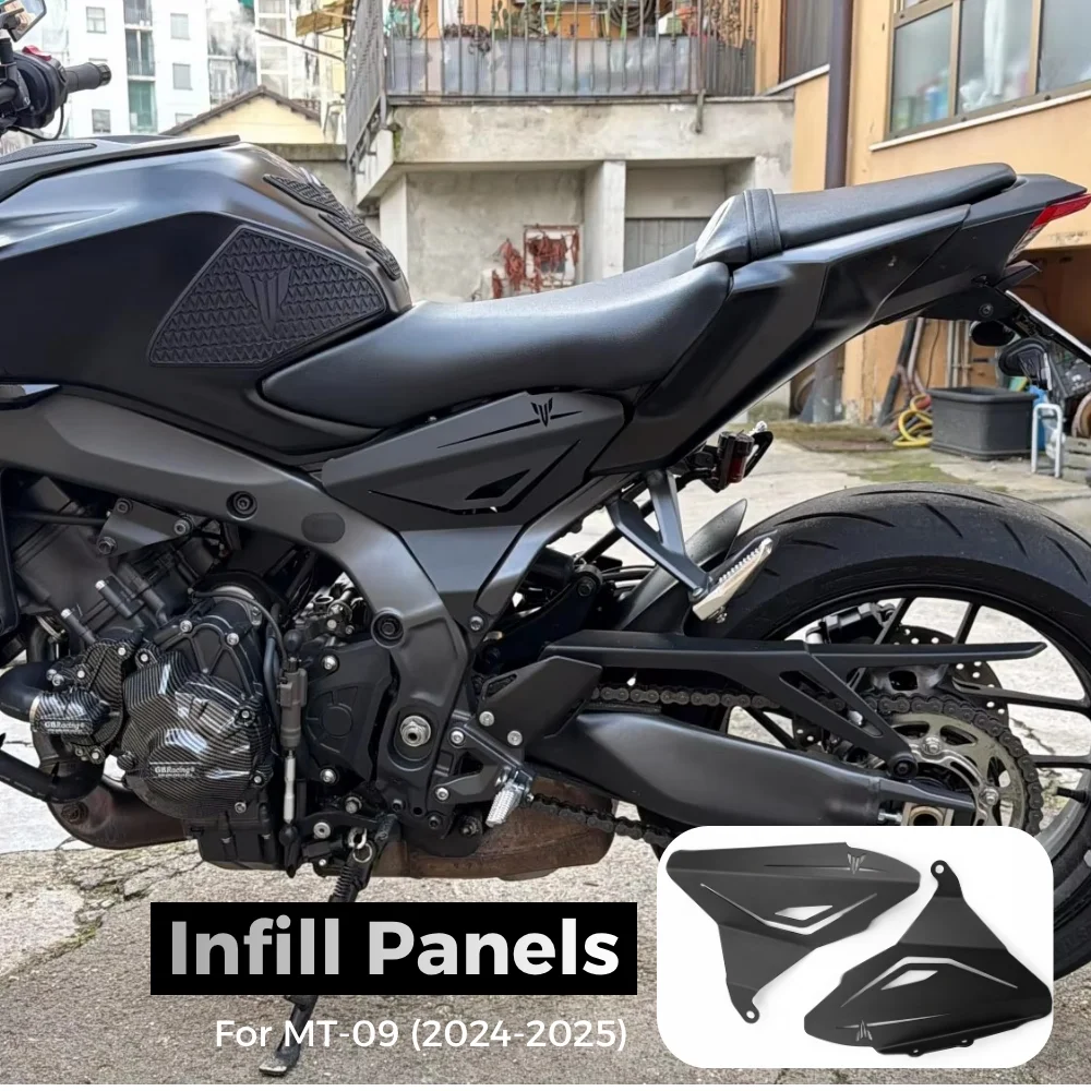

MT09 Infill Panels For Yamaha MT-09 MT 09 2024 2025 Motorcycle Frame Side Fairing Protector Cover Decorative Plates