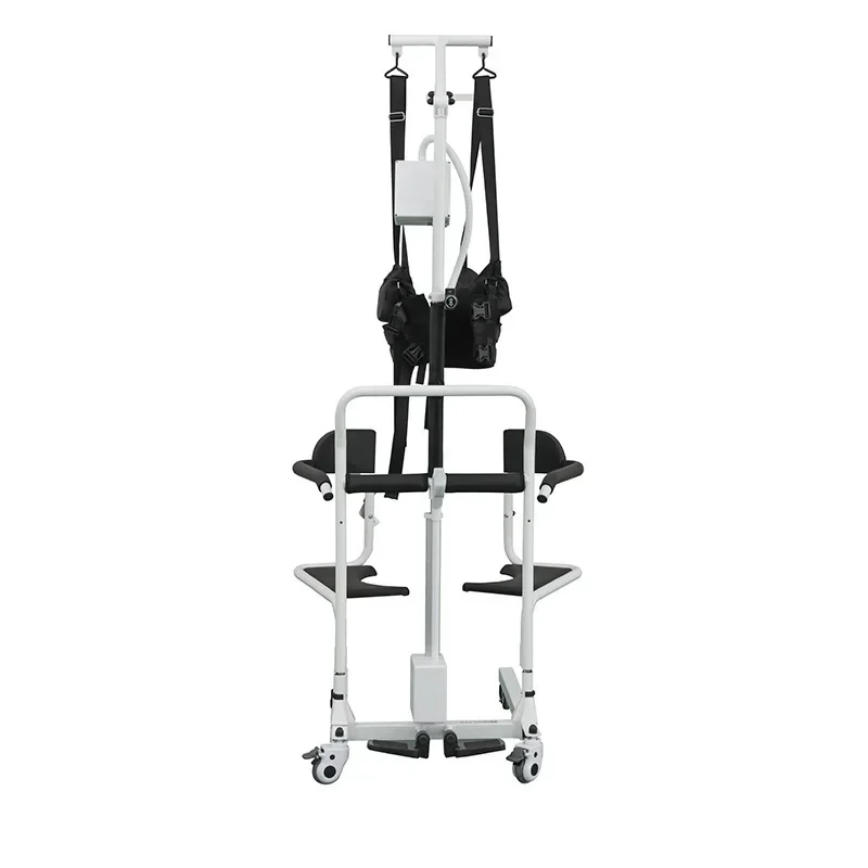 Electric Lift Transfer Commode Chair For Nursing Disabled Or Senior People Toilet Bathroom