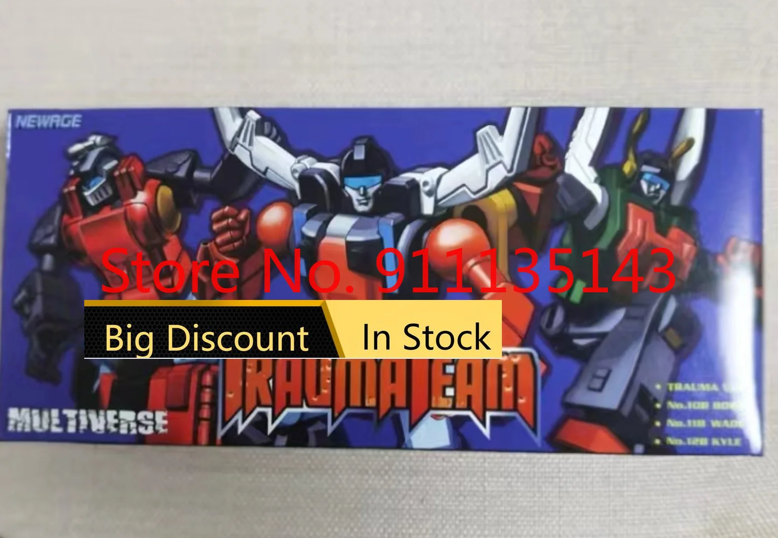 

Newage NA H10B H11B H12B Insecticons Set of 3 Abadon Berial Asmodeus In Stock