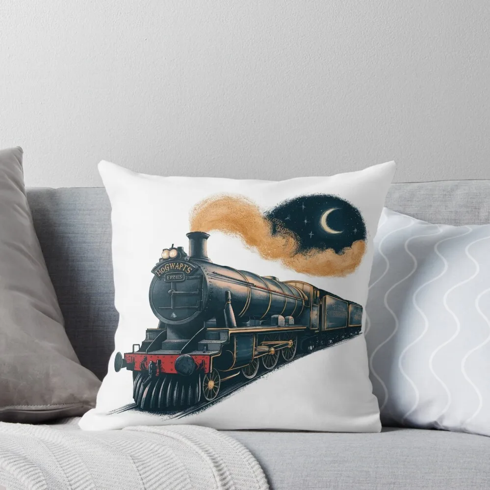 Hogwarts Express Throw Pillow Cushions Cover Pillow Case Christmas Pillowcases For Pillows pillow