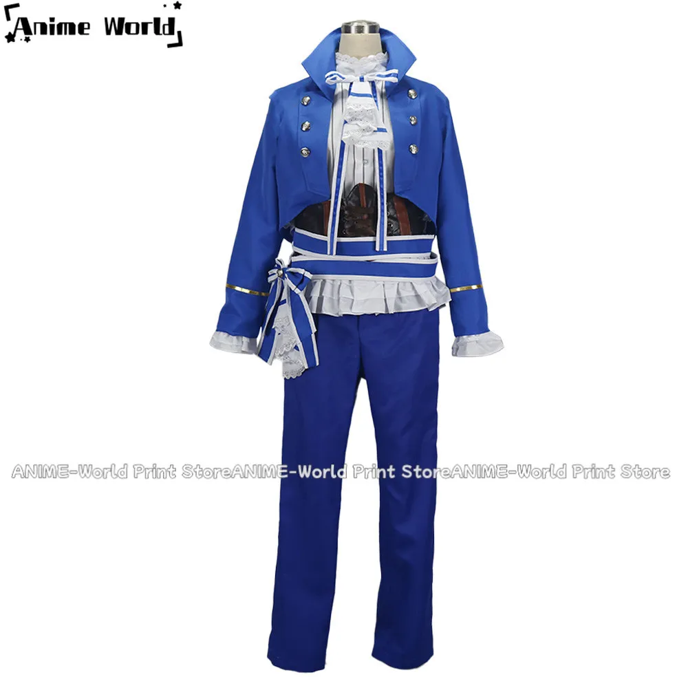 《Custom Size》Anime Sazanami Jun Sakuma Rei Costume Cosplay