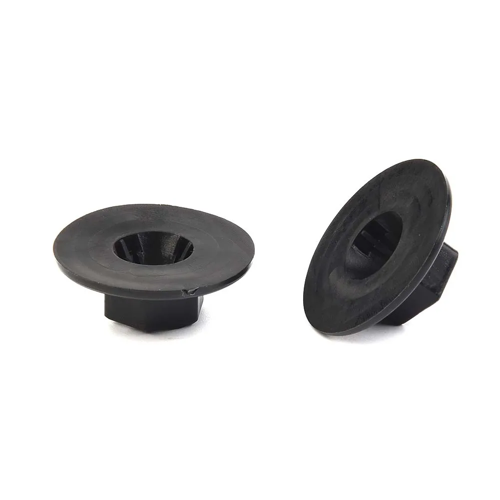 For Hyundai For Kia Liner Parts Mud Guard Nut Bolt-On Clip-On Nut Washer OE:84145-26000 Black Plastic Bbande New