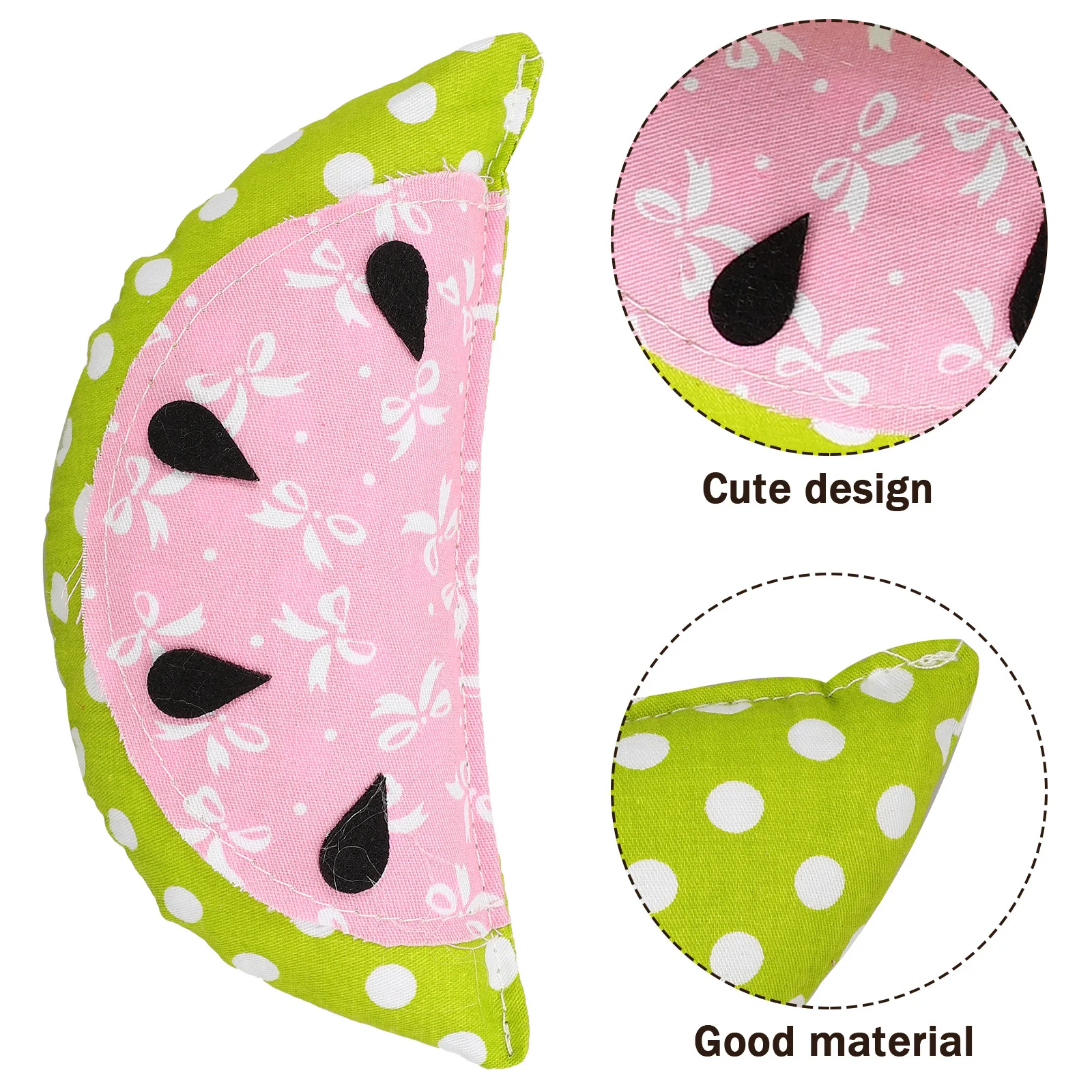 

6pcs Artificial Watermelon Decor Fake Fruit For Home Decoration Bowl Fillers Kitchen Bar Accessories Simulation Fruits Party