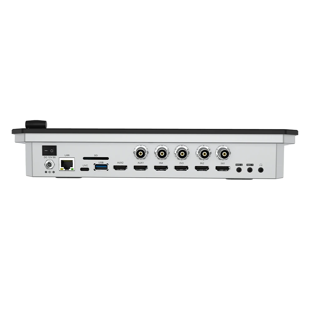 Cinetreak Touch-S Video Switcher, 10 inch Wireless IP Control Recording Mixer with 4HDMI 4SDI for Live Streaming Podcast Studio