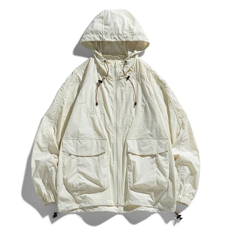 Męska oddychająca kurtka ochronna na co dzień i do sportu, chroniąca przed słońcem, lekka, oddychająca kurtka ochronna, kurtka wędkarska, kurtka wspinaczkowa
