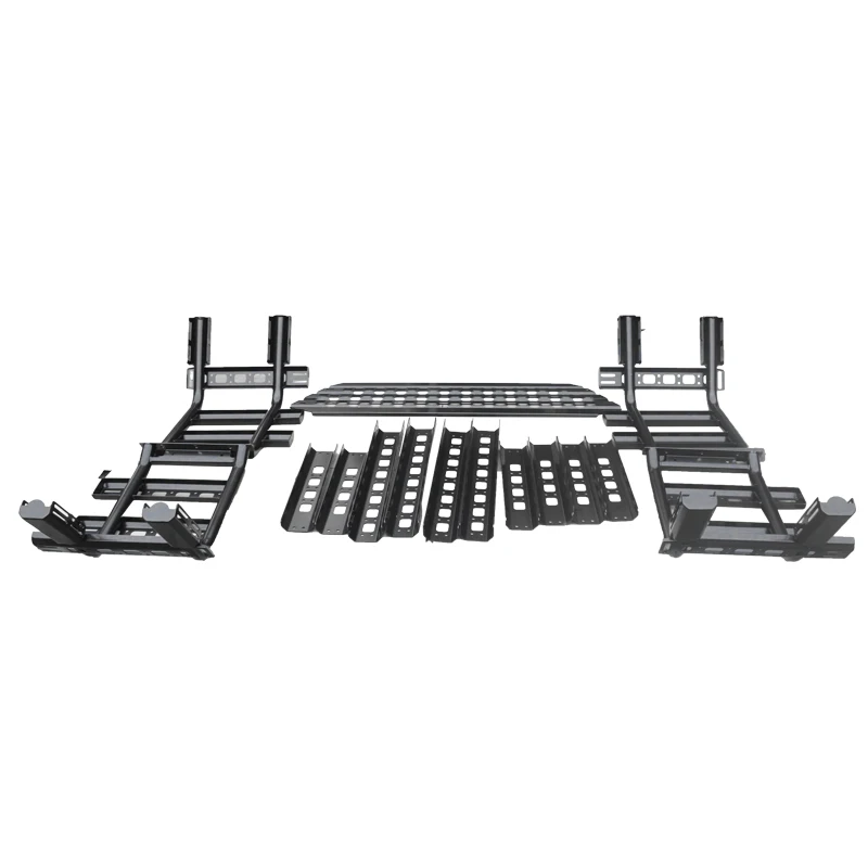 Universal Truck Bed Rack Bar Anti-Roll Bar with Light for Navara NP300 L200 Hilux 4x4 Pickup Truck Bed Bar 3