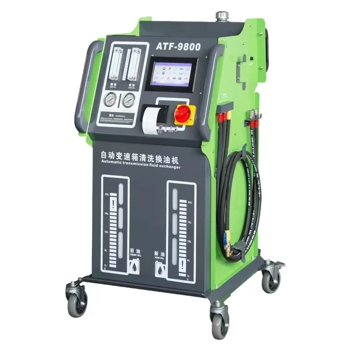 ATF-9800 Automatic Transmission Fluid Exchanger ATF Changer and cleaner machine with Printer