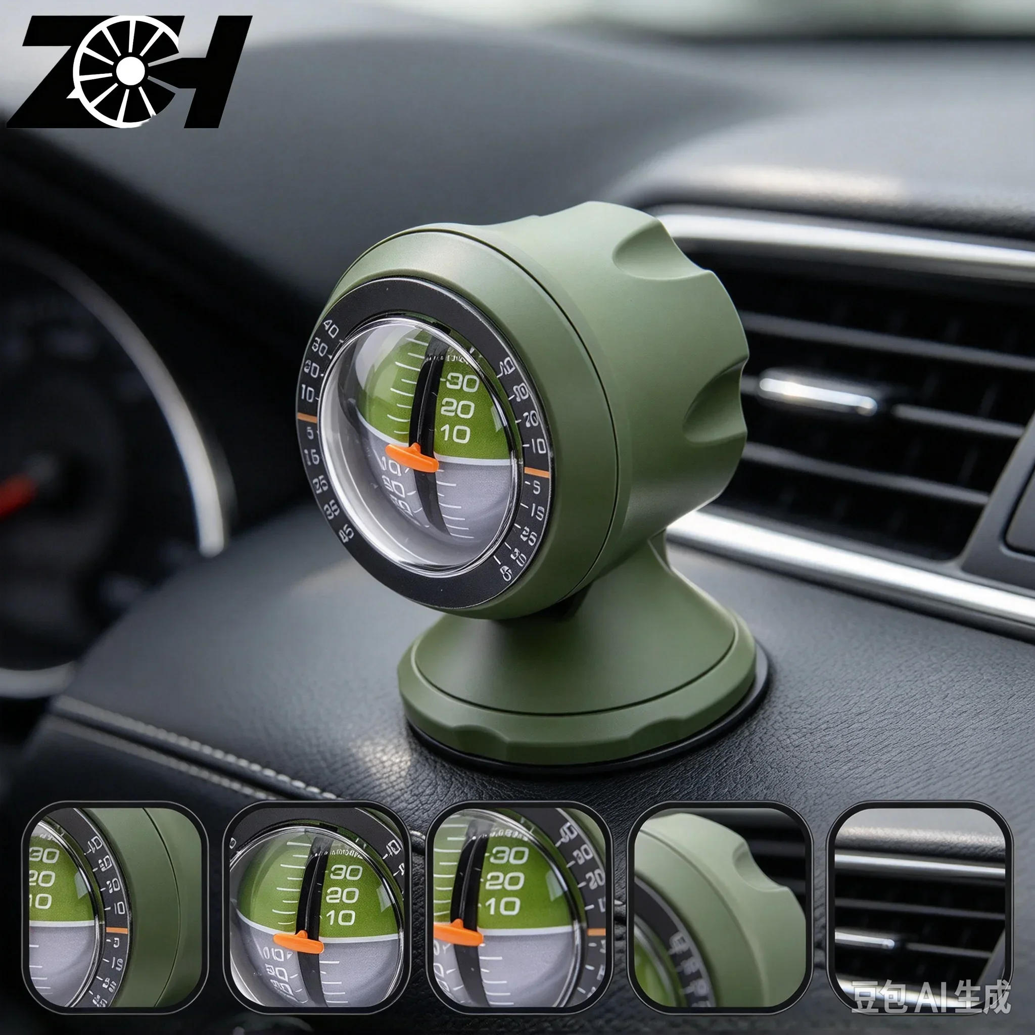 Universal New Professional Car Truck Angle Tilt Indicator Balancer Backlight Slope Meter Gauge Tool