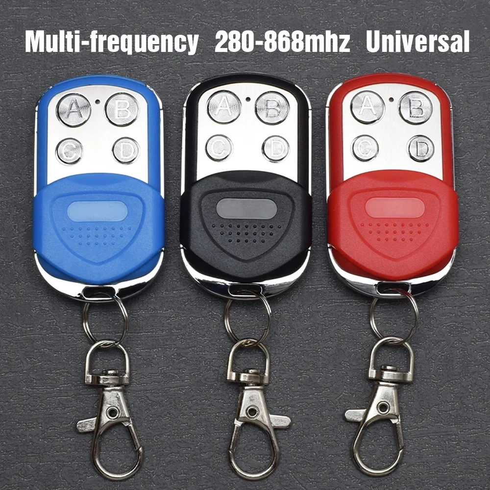 Garage Remote Control Clone Multifrequency 287MHz-868MHz 433mhz 433.92mhz 868mhz 4 in 1 Garage Door Opener Gate Control Key Copy