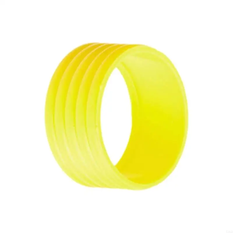 

T3LD Silicone Racquet Band NonSlip Racket Rubber Rings Absorbent Overgrips in Place