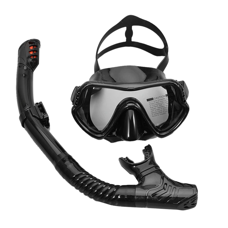 Máscara de buceo profesional, juego de snorkel, gafas antiniebla de silicona, equipo de piscina