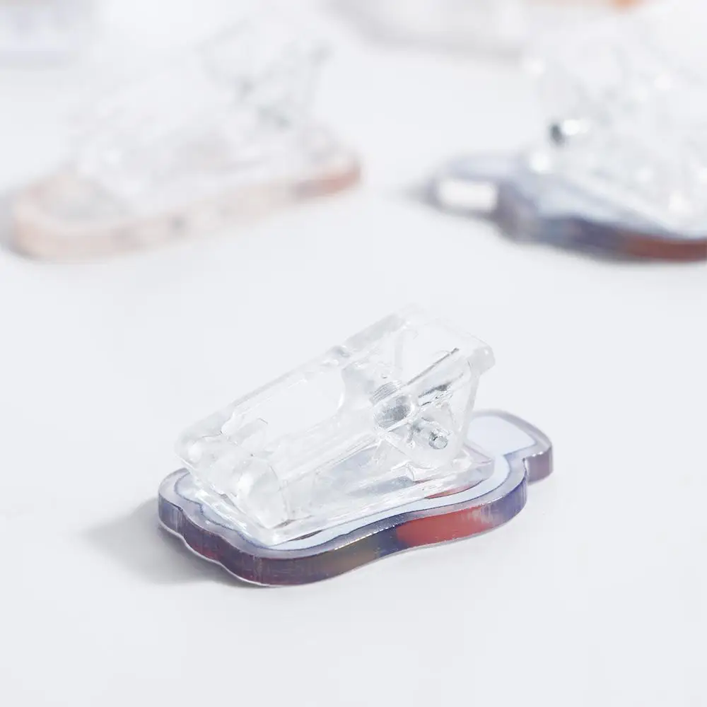 Desktop Organizer Binder Clip Page Holder Index Clamp Letter Clip Binder Clips Paper Clip Transparent Clip Snacks Sealing Clip