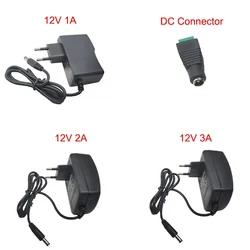 New DC12V Adapter AC100-240V Lighting Transformers OUT PUT DC12V 1A / 2A / 3A Power Supply for LED Strip