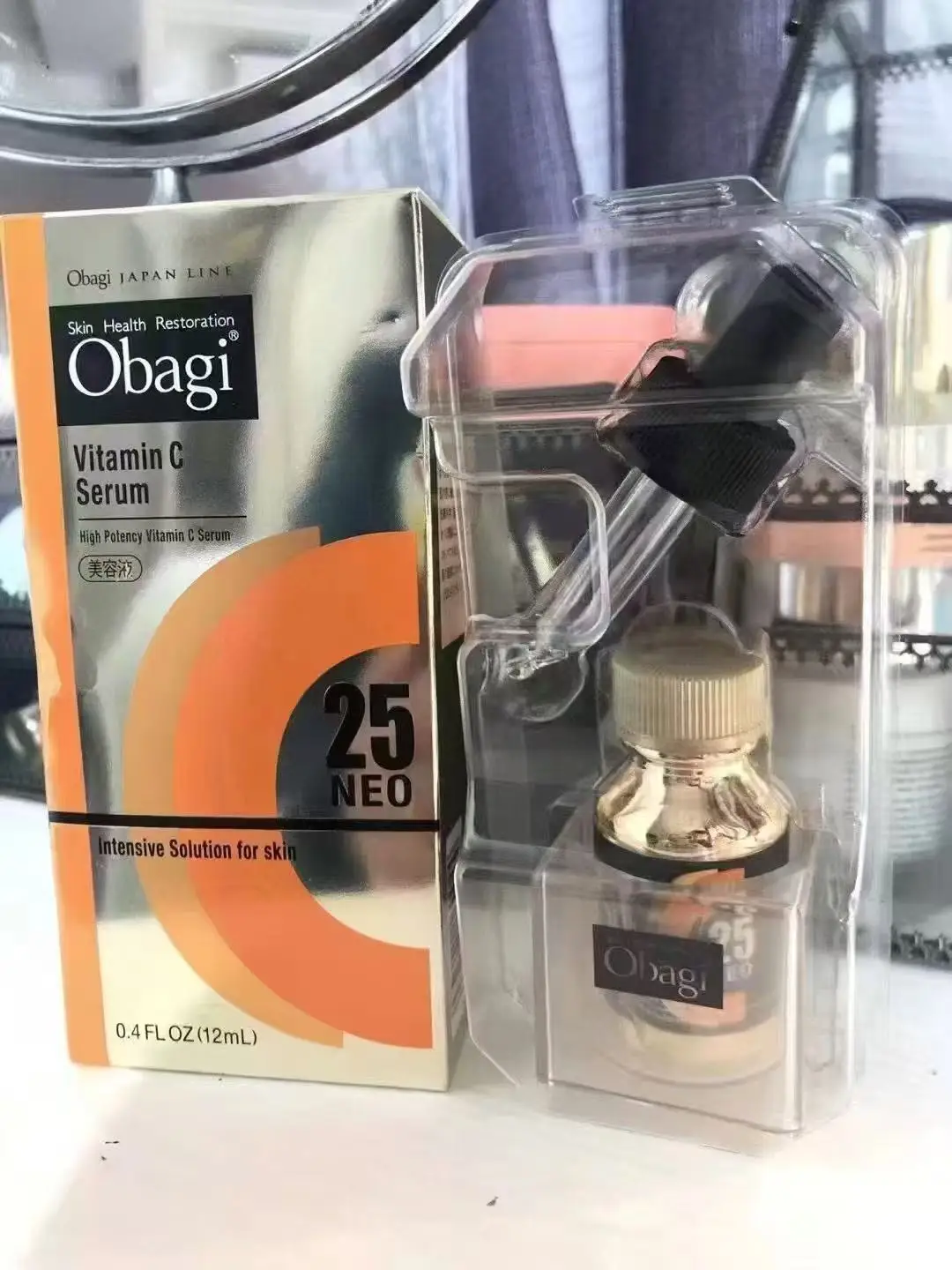 O-bagi Japan Vitamin C Serum 25% NEO - High Potency 12ml NEW