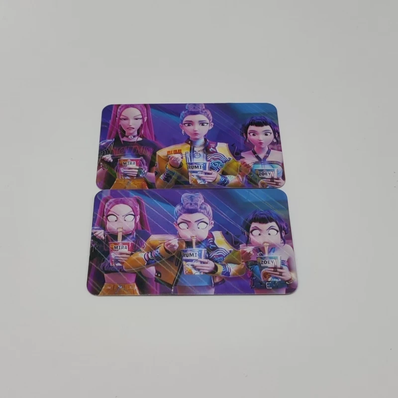 30pcs KPop Demon Hunters Card Anime Peripheral Commemorative Popular Collection Photos Paper Card Boy Toy Birthday Gift Postcard