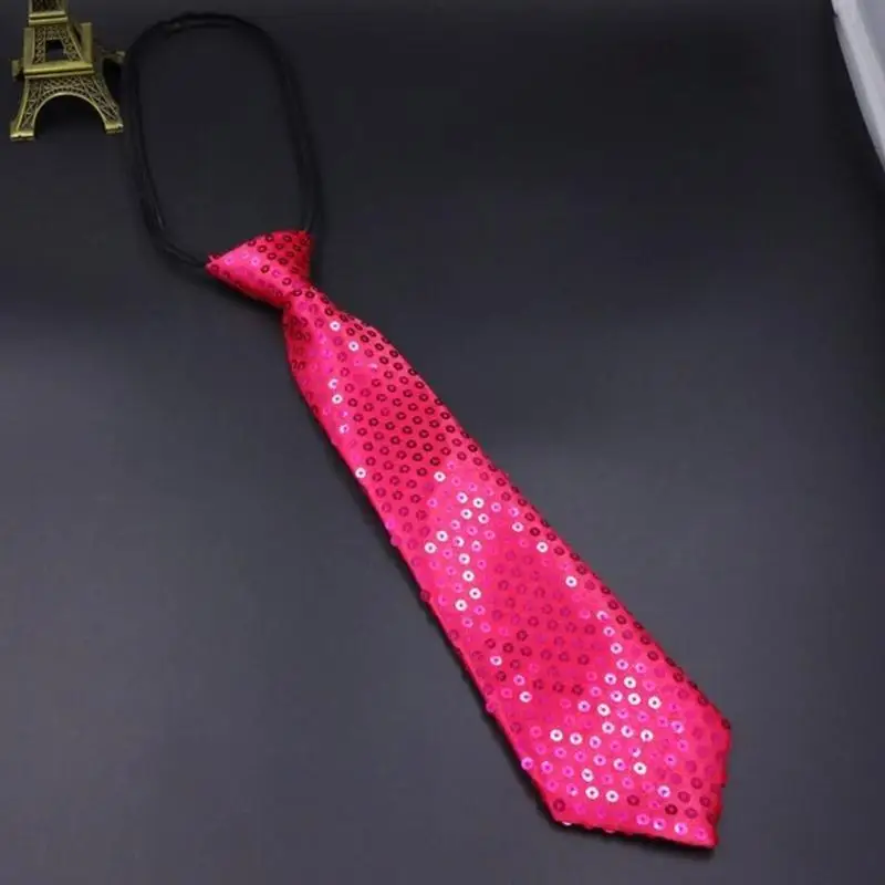 39BD Frauen Männer Sparkly Pailletten Hosenträger Bowtie Krawatte Set Clip-on Elastische Y-Form Zurück Brace Hosenträger Cosplay – Detail 3