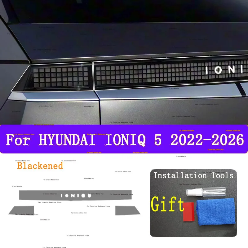

For HYUNDAI IONIQ 5 (2024-2025) Car Exterior Headlight Anti-scratch Front Lamp Tint TPU Protective Film Cover Repair Accessories
