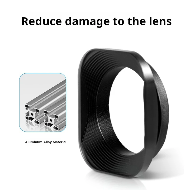 

Square Iight Shield Suitable for Canon Sony Kang 16-50 Fuji 15-45/35f2 Iens Cover 52/43/46mm