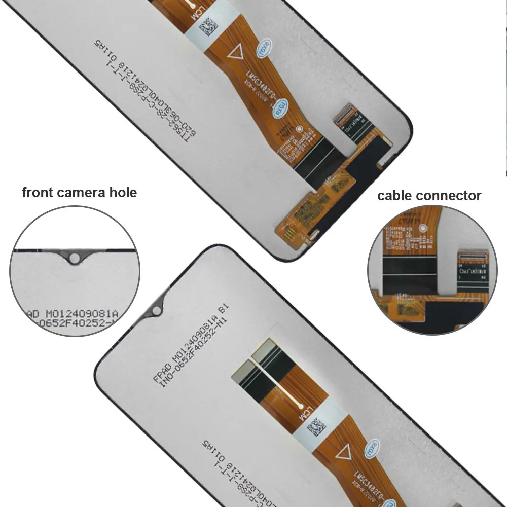 Wyświetlacz LCD z ekranem dotykowym (digitizer) do Samsung Galaxy A02s, model A025F A025M — zdjęcie produktu 6