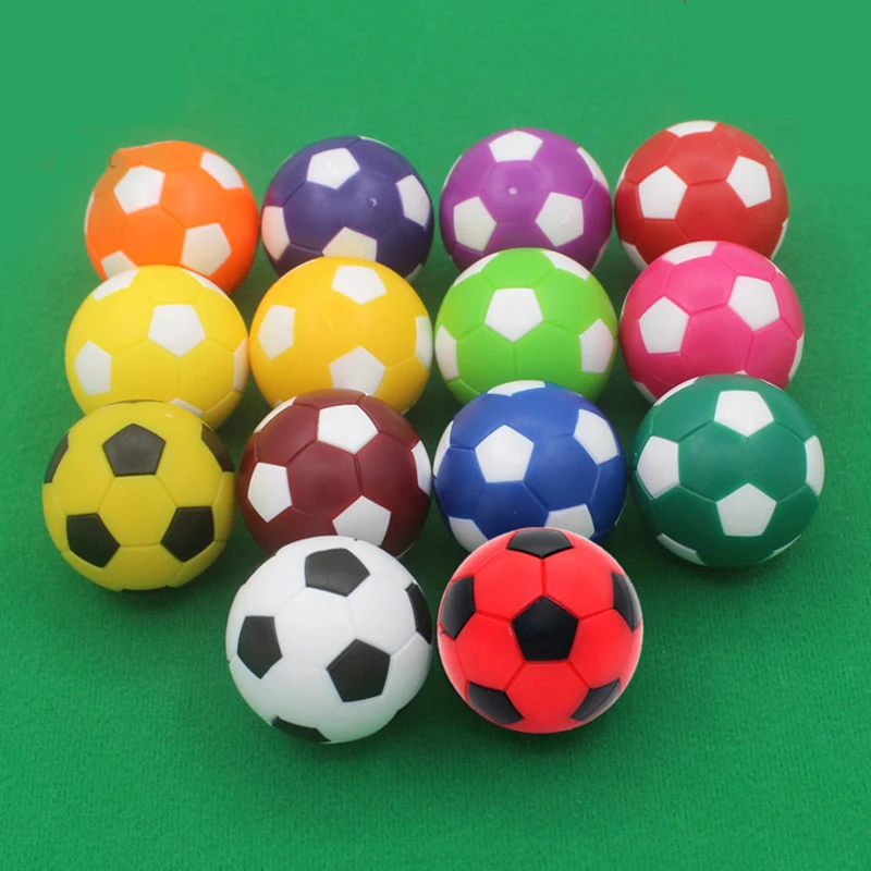 Bola de futebol de mesa interna para crianças, Foosball Football Machine Parts, Puzzle Toy para criança, 36mm