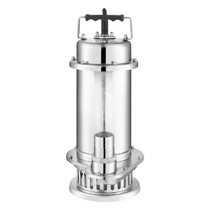 

Stainless steel submersible pump 304 corrosion resistant 380V three-phase Shanghai high head 220v cutting type