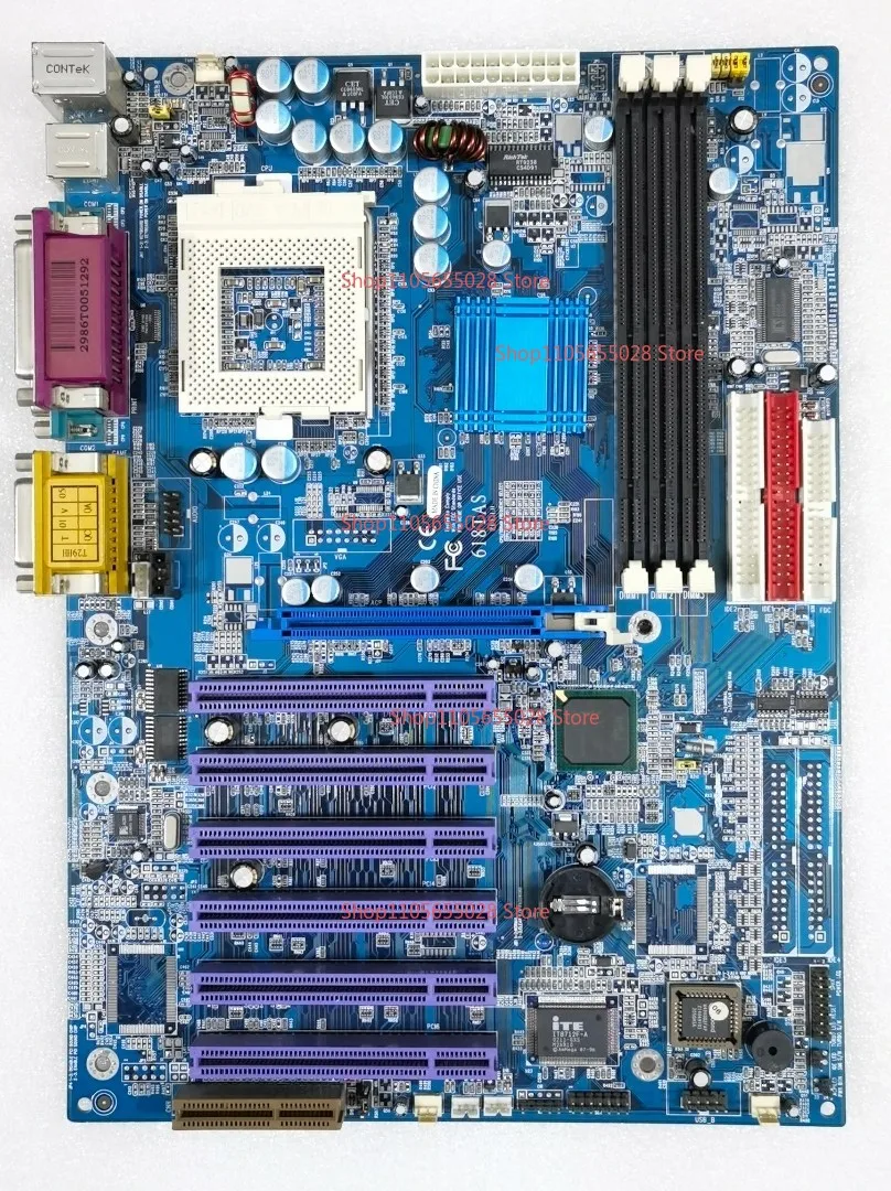 For The Old Main Board Jiebo 618TAS 815EPT Chipset, Support 370 Pins, Tualatin CPU SDR Memory