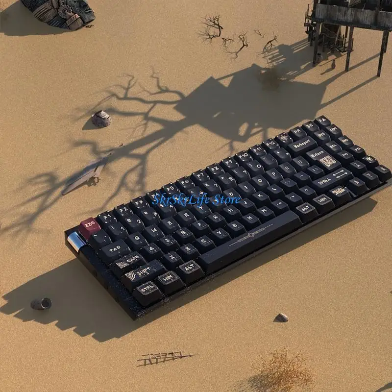 

E65E Ancient Ruins Original Height Keycaps PBT Dye Sublimation for Mechanical Keyboards