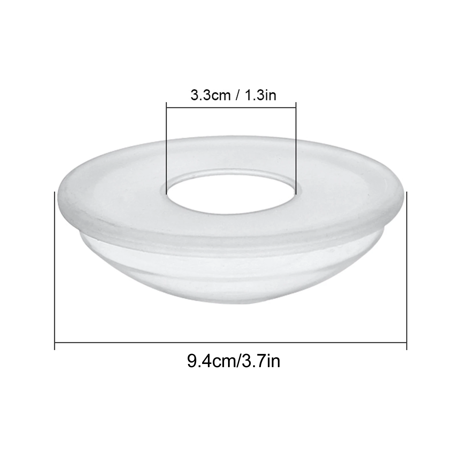 2 Pcs Breast Milk Collector Wearable Reusable Food Grade Silicone Nursing Cups Good Ventilation Breast Shell