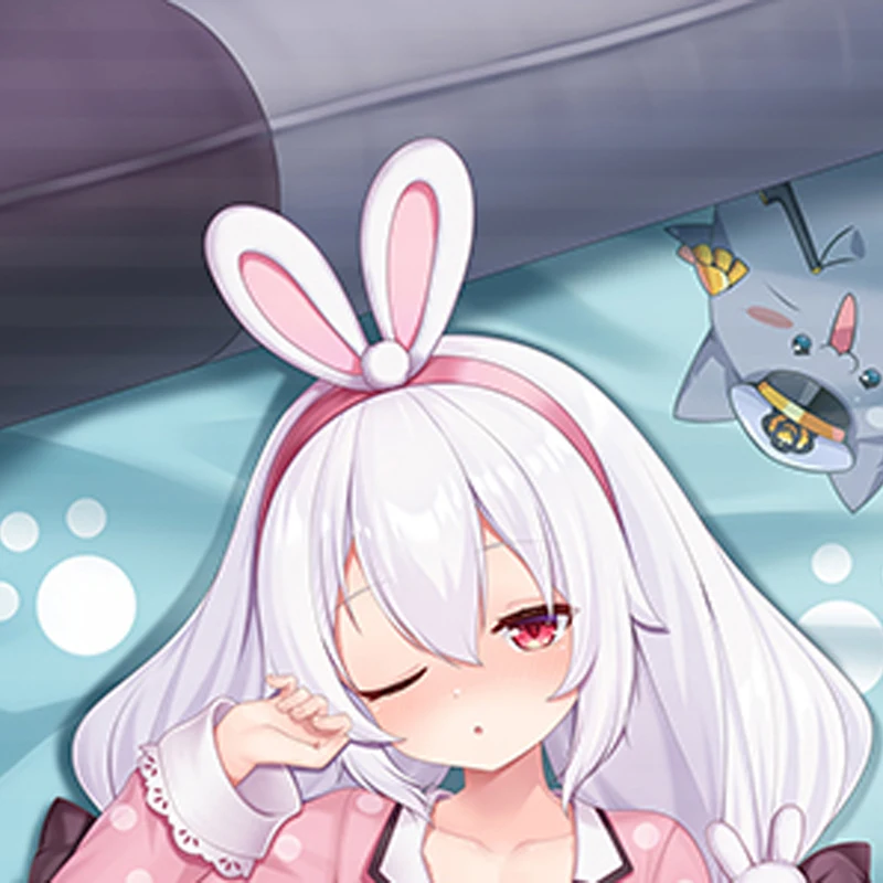

Dakimakura Anime Pillow Cover Laffey Double Sided Print 2Way Cushion Cover Xmas Gifts
