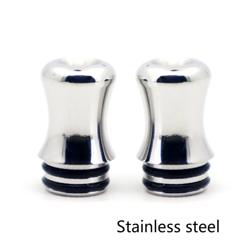 2PCS 510 Drip Tip PEI / POM / Stainless Steel Mouthpiece for VapeFly Holic MTL Galaxies MTL/Kayfun Lite 2019 MTL straw joint