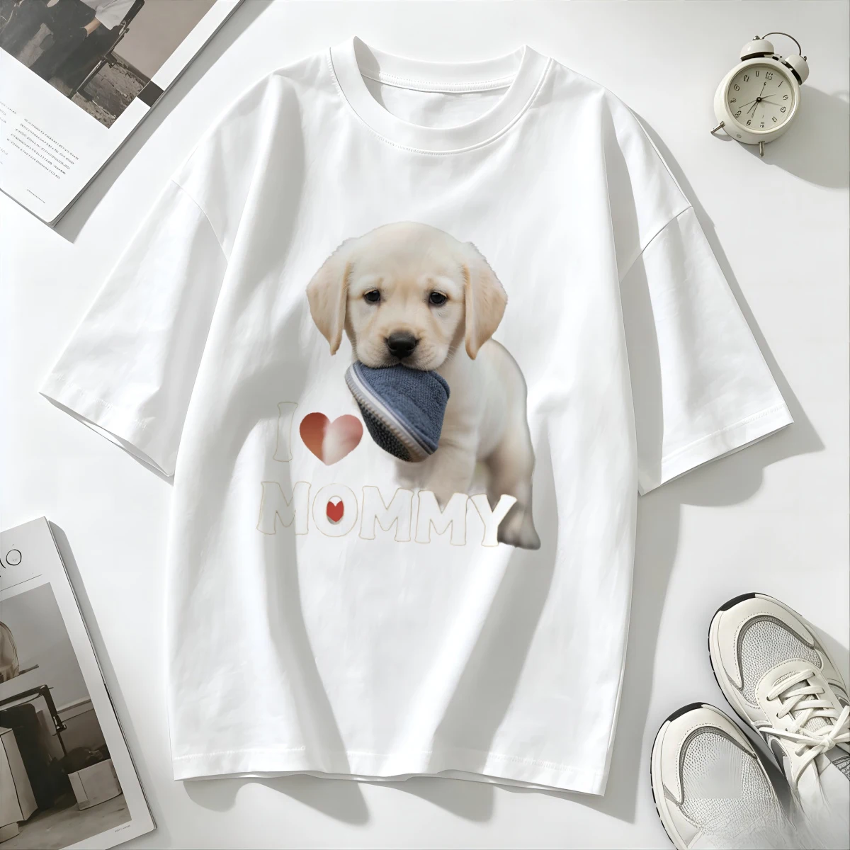 T-Shirt Animal Print Relaxed U - đánh giá và giá Embroidery Moisturizer