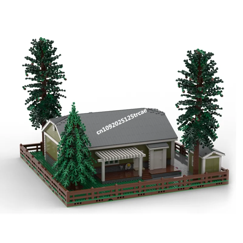 新しい3576ピース シティ ホットストリートビュー MOC モジュール式寝室 ランチバングロー シェルモデル 組み立てブロック DIY クリエイティブアイデア 子供のおもちゃ ギフト