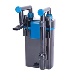 Aquarium Filter External Ultra Silent Hanging Fish Tank Filter System Canister Water Pump with Sponge Skimmer 4.5W 5W 220V