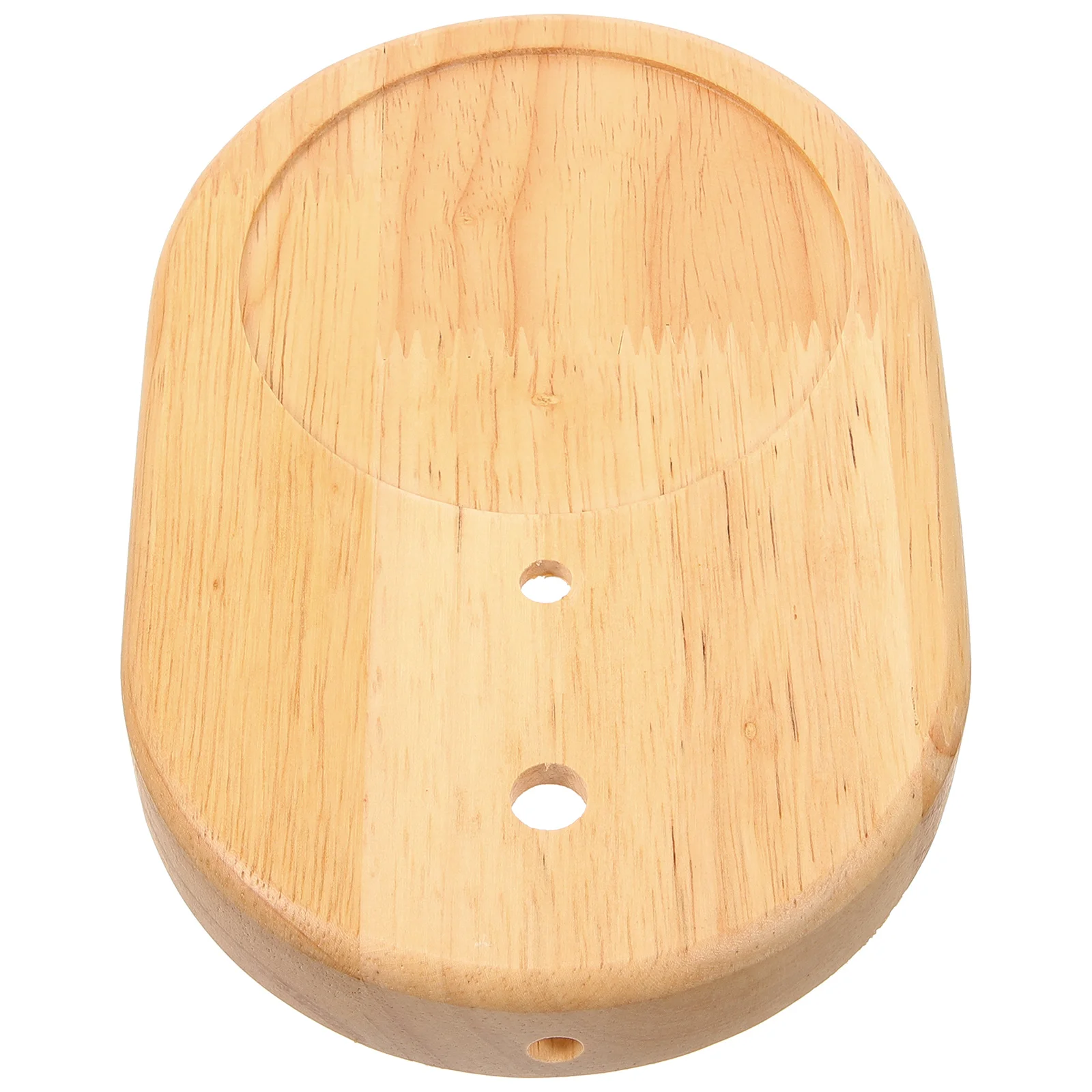 

Solid Wood Base Aromatherapy Table Lamp Bases Light Log Only Wooden for Bedroom