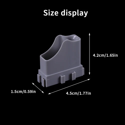 Imagen 2 del producto YILONG 40 Uds. Porta agujas de cartucho de montaje creativo conexión fuerte Material ABS porta agujas de tatuaje accesorios de tatuaje