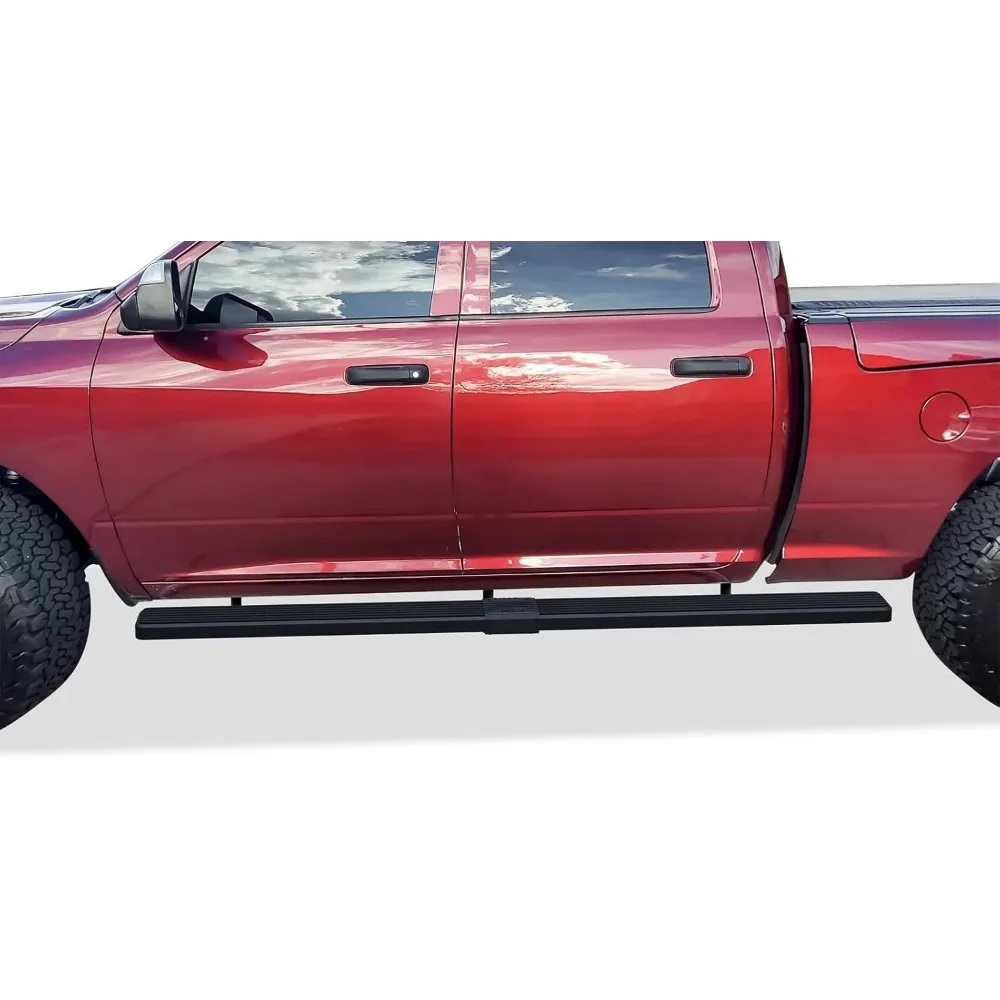 

Wheel to Wheel Running Boards 6 inches Compatible with Ram 1500 2009-2018 Crew Cab 6.5ft Bed & Ram 2500 3500 2010-2024 Stainles