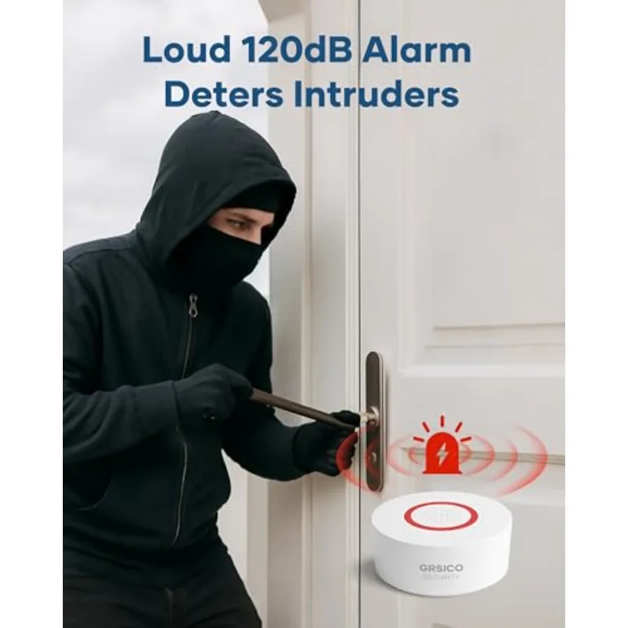 120dB siren alarm for home security