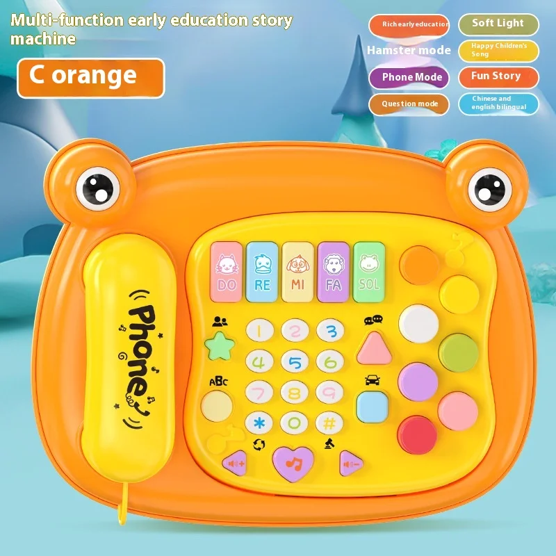 Toys baby phones children's early education intelligence multi-functional phones toys music mother and baby ringing bells  floor