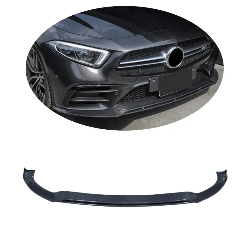 C257 W257 CLS Carbon fiber front lip for Mercedes-Benz CLS350 4MATIC 2018-2021