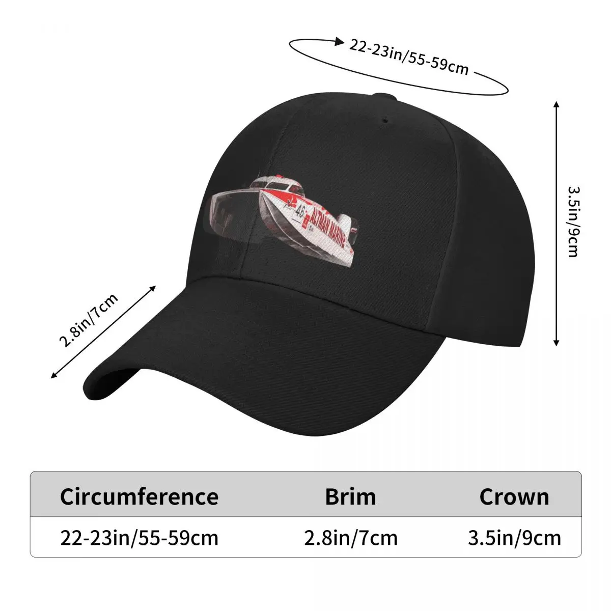 Offshore Powerboat Racing Altman Marine Baseball Cap Beach birthday Dropshipping Anime Hat Golf Wear Men Women's